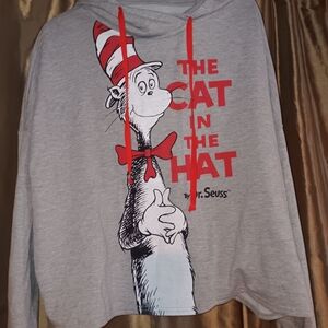 Dr. Seuss Light Gray Hoodie